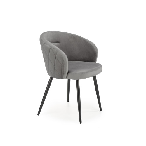 K430 chair color: grey DIOMMI V-CH-K/430-KR-POPIELATY