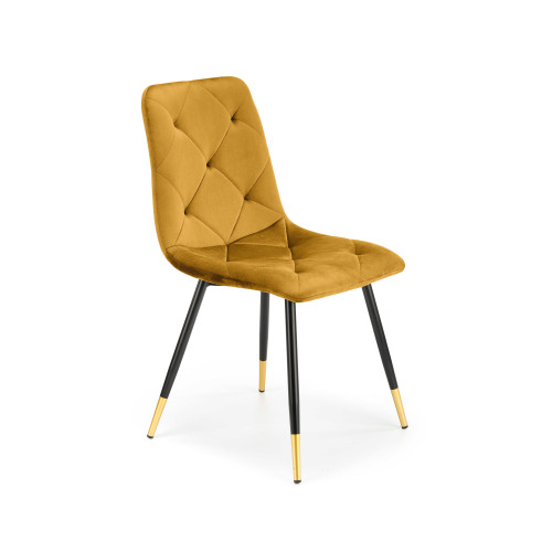 K438 chair color: mustard DIOMMI V-CH-K/438-KR-MUSZTARDOWY