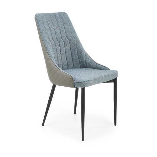 K448 chair color: blue / light grey DIOMMI V-CH-K/448-KR-NIEBIESKI