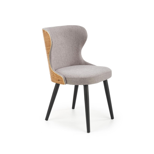 K452 chair color: grey / natural oak DIOMMI V-CH-K/452-KR