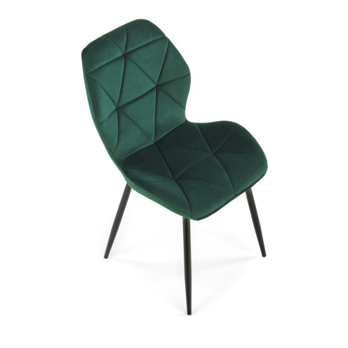 K453 chair color: dark green DIOMMI V-CH-K/453-KR-C.ZIELONY