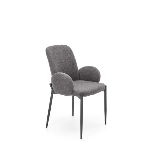 K477 chair grey DIOMMI V-CH-K/477-KR-POPIEL