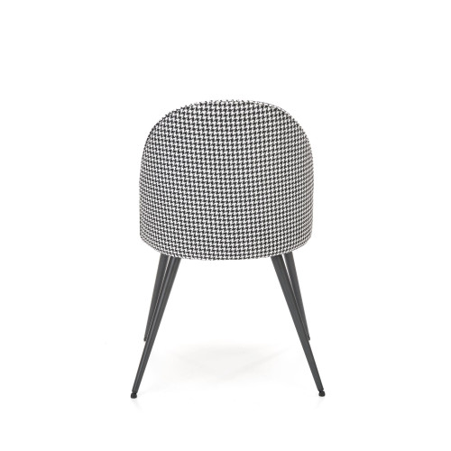 K478 chair, color: black - white DIOMMI V-CH-K/478-KR
