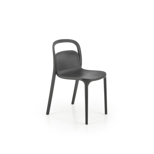 K490 plastic chair black DIOMMI V-CH-K/490-KR-CZARNY