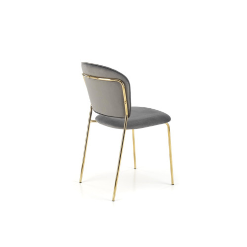 K499 chair grey DIOMMI V-CH-K/499-KR-POPIELATY