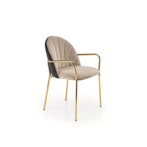 K500 chair beige / black DIOMMI V-CH-K/500-KR