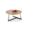 KARIDA c. table natural oak / black DIOMMI V-CH-KARIDA-LAW