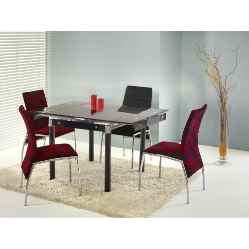 KENT extension table color: black DIOMMI V-CH-KENT-ST-CZARNY