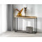 KN6 console table black / natural DIOMMI V-CH-KN/6-KONSOLKA