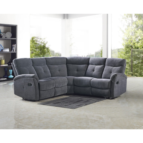 LAHTI corner sofa color: dark grey DIOMMI V-CH-LAHTI-SOFA