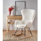 LIBERTO 2 leisure armchair cream / black / natural DIOMMI V-CH-LIBERTO_2-FOT-KREMOWY