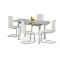 LOGAN 2 table color: grey DIOMMI V-CH-LOGAN_2-ST-POPIEL