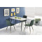 MARCO table, color: top - white marble, legs - black DIOMMI V-CH-MARCO-ST