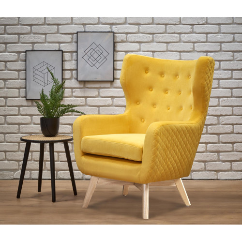 MARVEL l. chair, color: mustard DIOMMI V-CH-MARVEL-FOT-ZOLTY