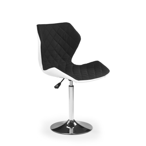 MATRIX 2 bar stool, color: white / black DIOMMI V-CH-MATRIX_2-FOT-CZARNY