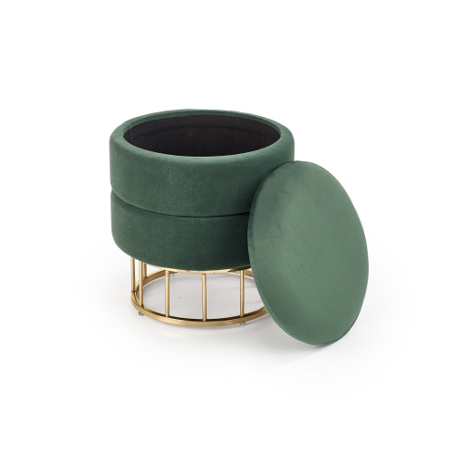 MINTY stool, color: dark green DIOMMI V-CH-MINTY-PUFA-C.ZIELONY