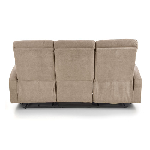 OSLO 3S sofa with recliner function color: beige DIOMMI V-CH-OSLO_3S-SOFA-BEŻOWY