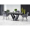 PATRIZIO table dark grey, leg black DIOMMI V-CH-PATRIZIO-ST