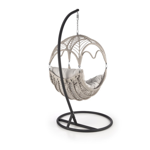 RASMUS garden chair light grey DIOMMI V-CH-RASMUS-FOT