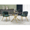 RAYMOND 2 table, color: top - black marble, legs - gold DIOMMI V-CH-RAYMOND_2-ST-CZARNY_ZŁOTY