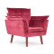 REZZO leisure chair, color: maroon DIOMMI V-CH-REZZO-FOT-BORDOWY