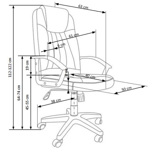 RINO chair color: grey DIOMMI V-CH-RINO-FOT-POPIEL RINO chair color: grey DIOMMI V-CH-RINO-FOT-POPIEL