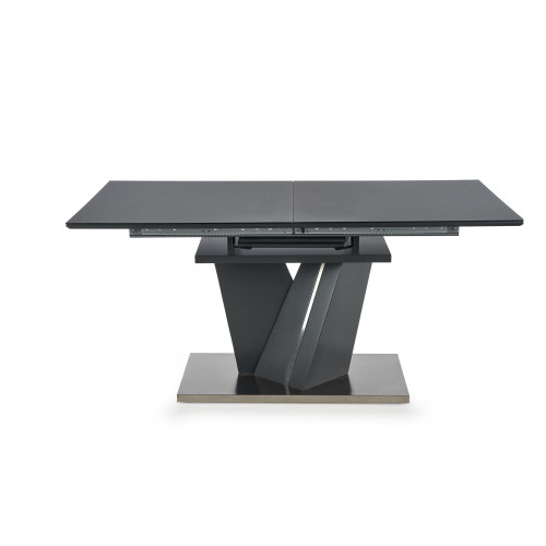 SALVADOR extension table, color: top - dark grey, legs - dark grey DIOMMI V-CH-SALVADOR-ST