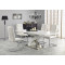 SANDOR 2 table, color: extra white DIOMMI V-CH-SANDOR_2-ST-BIAŁY