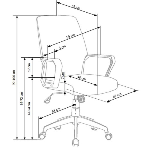 SPIN 2 office chair DIOMMI V-CH-SPIN_2-FOT SPIN 2 office chair DIOMMI V-CH-SPIN_2-FOT