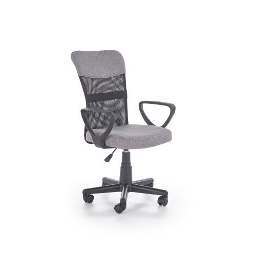 TIMMY o.chair, color: grey / black DIOMMI V-CH-TIMMY-FOT-POPIEL