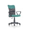 TIMMY o.chair, color: turquoise / black DIOMMI V-CH-TIMMY-FOT-TURKUSOWY