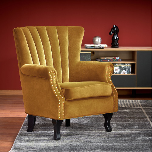 TITAN chair color: mustard DIOMMI V-CH-TITAN-FOT-MUSZTARDOWY
