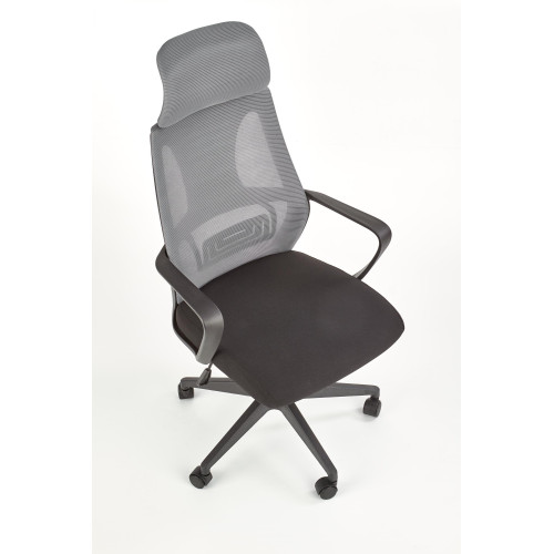 VALDEZ office chair, color: black / grey DIOMMI V-CH-VALDEZ-FOT-POPIEL VALDEZ office chair, color: black / grey DIOMMI V-CH-VALDEZ-FOT-POPIEL