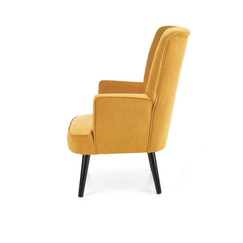 DELGADO chair color: mustard DIOMMI V-PL-DELGADO-FOT-MUSZTARDOWY