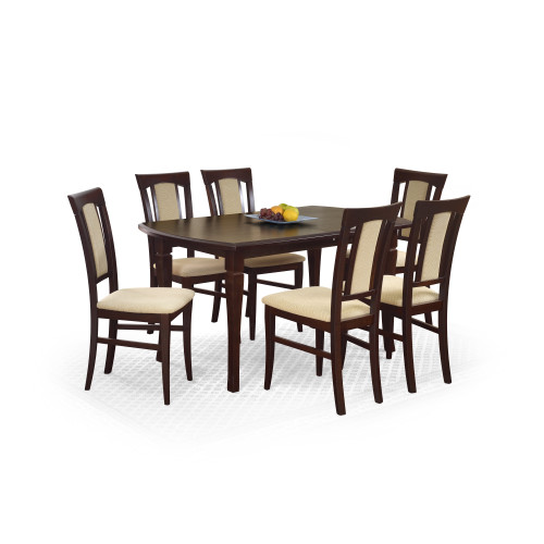 FRYDERYK 160/240 cm extension table color: dark walnut DIOMMI V-PL-FRYDERYK/240-ST-C.ORZECH