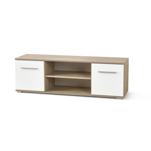 LIMA RTV1, color: sonoma oak / white DIOMMI V-PL-LIMA-RTV1-BIAŁY/SONOMA