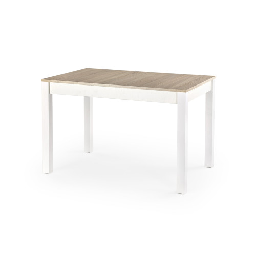 MAURYCY table color: sonoma oak / white DIOMMI V-PL-MAURYCY-ST-SONOMA/BIAŁY