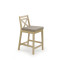 BORYS LOW bar stool, color: sonoma oak / INARI 23 DIOMMI V-PL-N-BORYS_LOW-SONOMA-INARI23