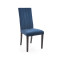 DIEGO 2 chair, color: quilted velvet Stripes - MONOLITH 77 DIOMMI V-PL-N-DIEGO_2-CZARNY-MONOLITH77