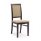 SYLWEK 1 chair color: dark walnut/TORENT BEIGE DIOMMI V-PL-N-SYLWEK1-C.ORZECH-T.BEIGE