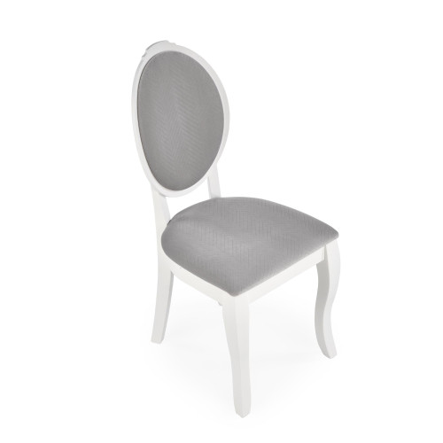 VELO chair, color: white/grey DIOMMI V-PL-N-VELO-BIAŁY/POPIEL
