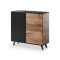 RANDOM KM-2 chest, color: wotan oak/black DIOMMI V-PL-RANDOM-KM-2