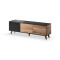 RANDOM RTV-1 TV-stand, color: wotan oak/black DIOMMI V-PL-RANDOM-RTV-1