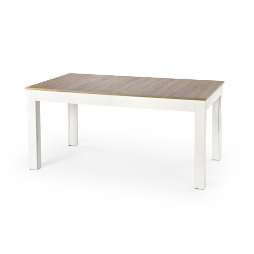 SEWERYN 160/300 cm extension table color: sonoma oak / white DIOMMI V-PL-SEWERYN-ST-SONOMA/BIAŁY