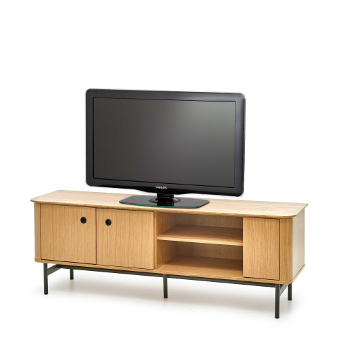 SMART RTV-1 TV-stand color: natural oak/black DIOMMI V-PL-SMART-RTV-1