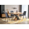 XARELTO table votan oak/black DIOMMI V-PL-XARELTO-ST-WOTAN/CZARNY