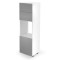 VENTO DP-60/214 high cargo cabinet, color: white / light grey DIOMMI V-UA-VENTO-DP-60/214-J.POPIEL