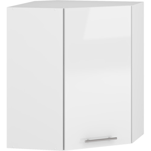 VENTO GN-60/72 corner top cabinet, color: white DIOMMI V-UA-VENTO-GN-60/72-BIAŁY