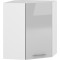 VENTO GN-60/72 corner top cabinet, color: white / light grey DIOMMI V-UA-VENTO-GN-60/72-J.POPIEL