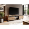 TV stand NORD II votan oak/antracyt/black